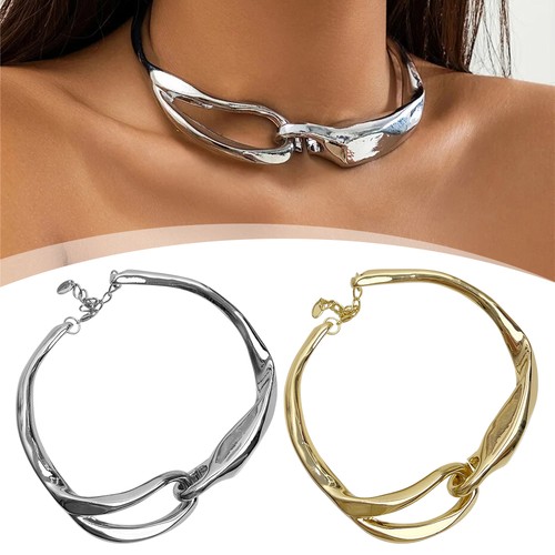 Women chunky necklace - chunky,