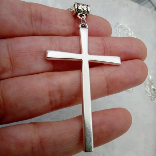 Large cross necklace - large,