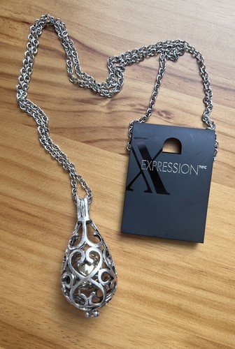 Expression silver colour big