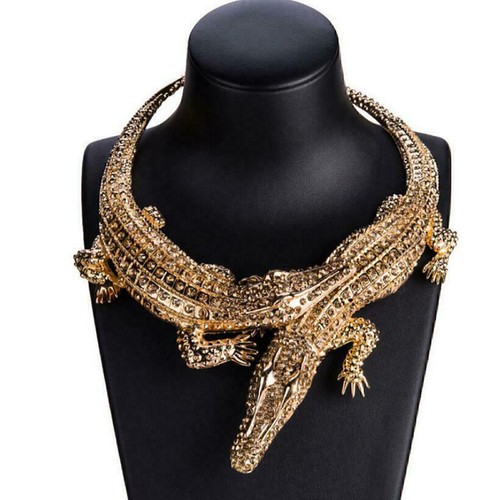 Crocodile necklace alligator - crocodile,