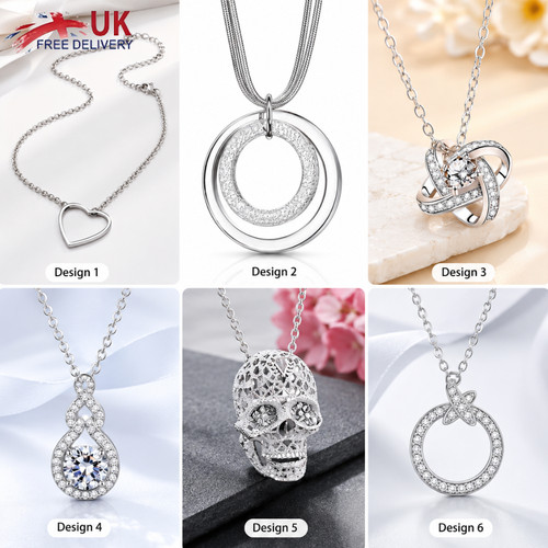 Double circle pendant 925 - double,