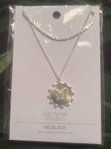 Big metal london silver tone - silver,
