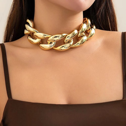 Chunky necklace statement - statement, link