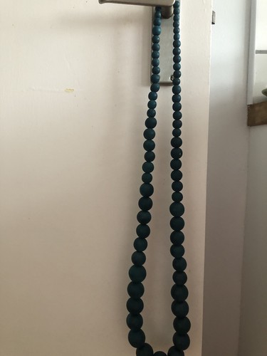 Big blue baules necklace - big,
