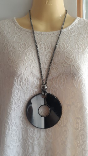 Saloos long silver tone - long,