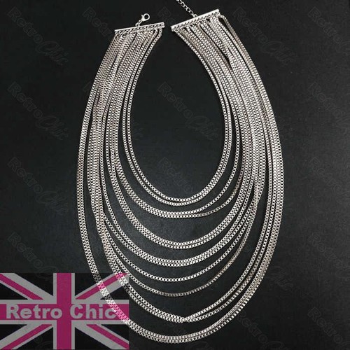 Slinky drape big - drape, necklace