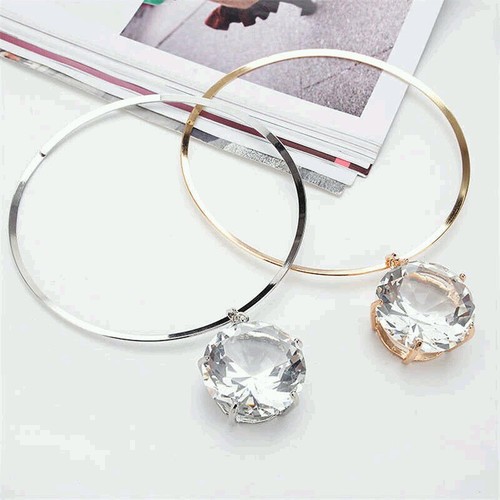 Necklace bib pendant choker - bib,
