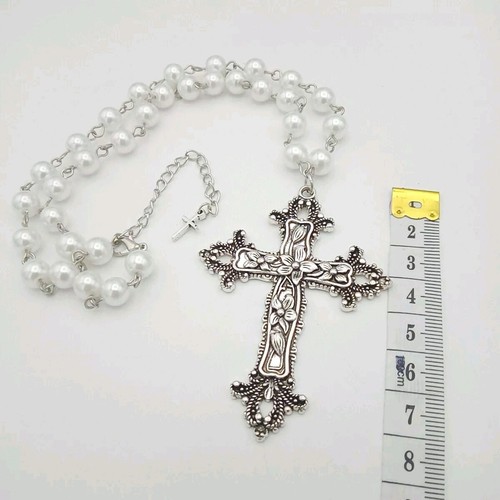 Huge ornate cross - huge, necklace